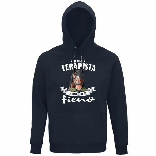 Felpa Organica Unisex Cappuccio