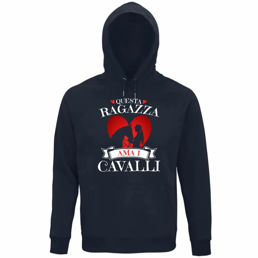 Questa ragazza ama i cavalli