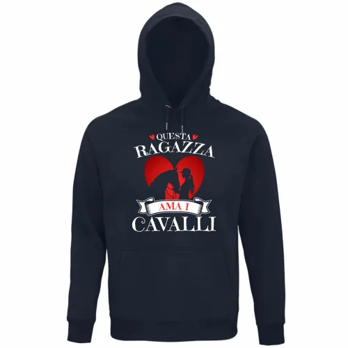 Felpa Organica Unisex Cappuccio