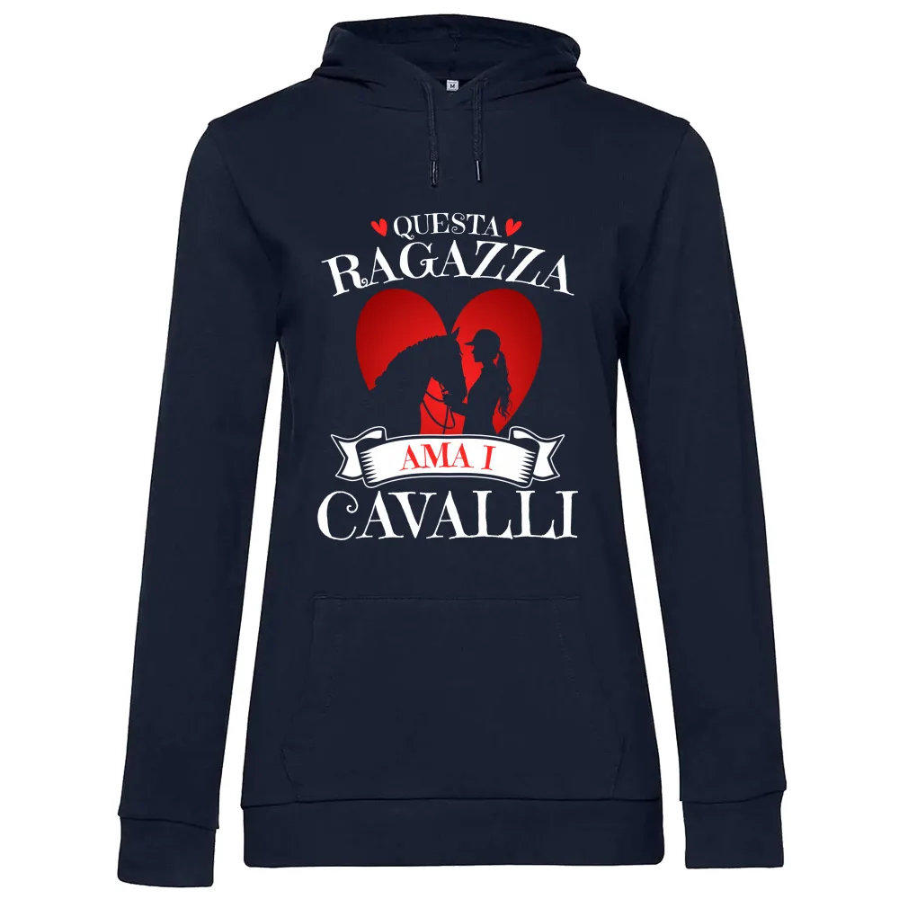 Questa ragazza ama i cavalli