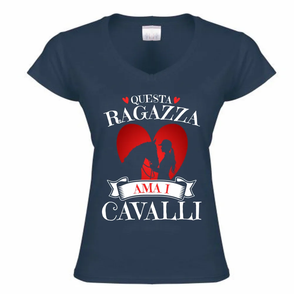 Questa ragazza ama i cavalli