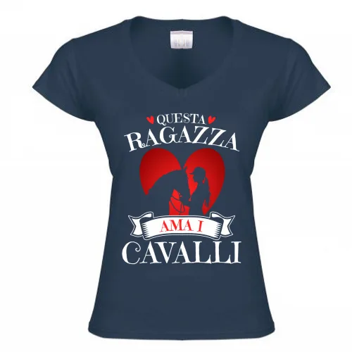T-Shirt Donna Scollo V