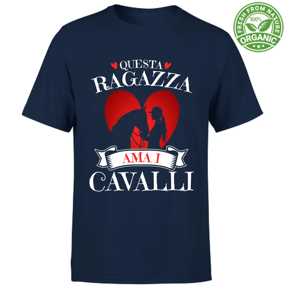 Questa ragazza ama i cavalli