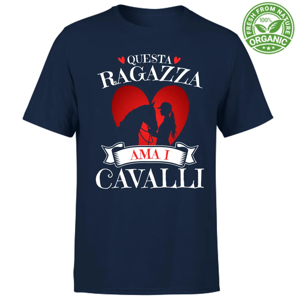 Questa ragazza ama i cavalli