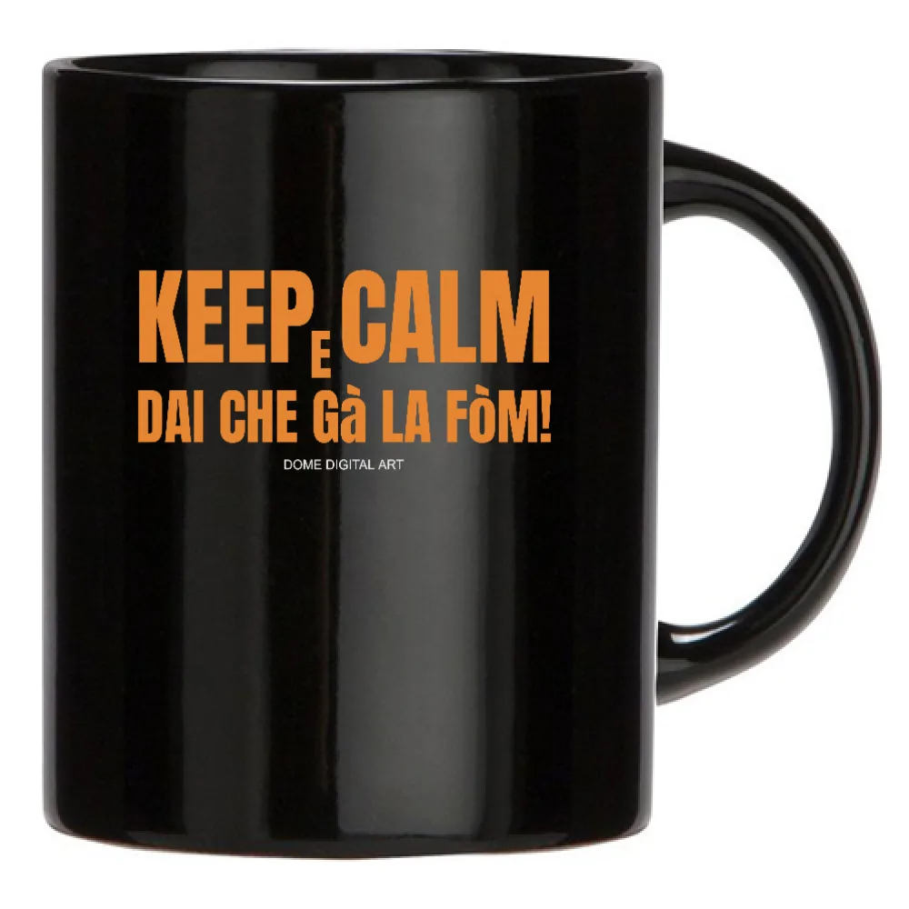 Tazza Dialetto Bresciano dai che ga la fom 22