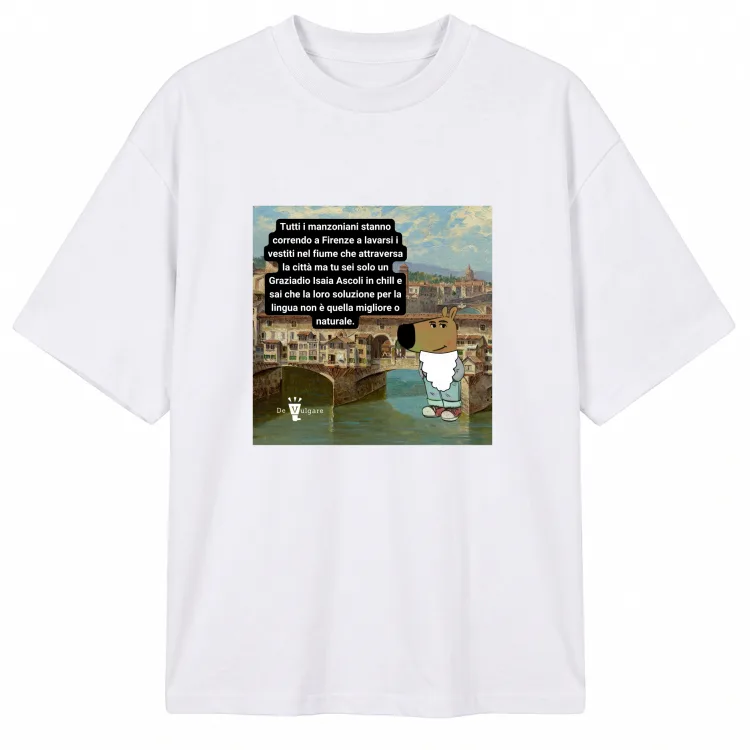 T-Shirt Meme Graziadio Isaia Ascoli in chill