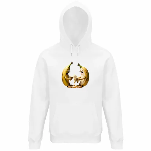 Felpa Organica Unisex Cappuccio