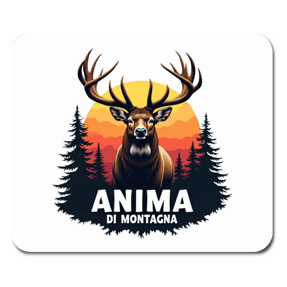 MOUSEPAD BIANCO - CERVO