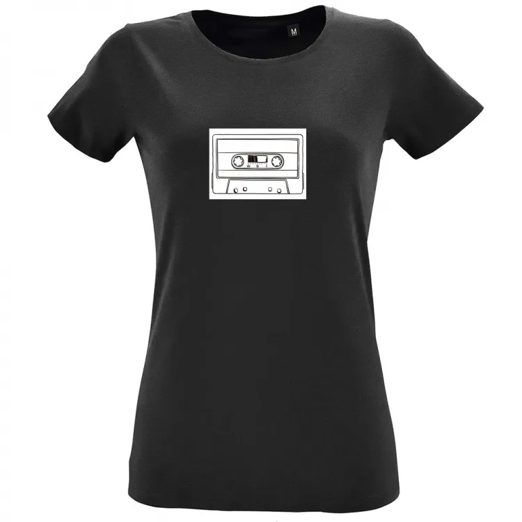 T-shirt Donna - Audiocassetta