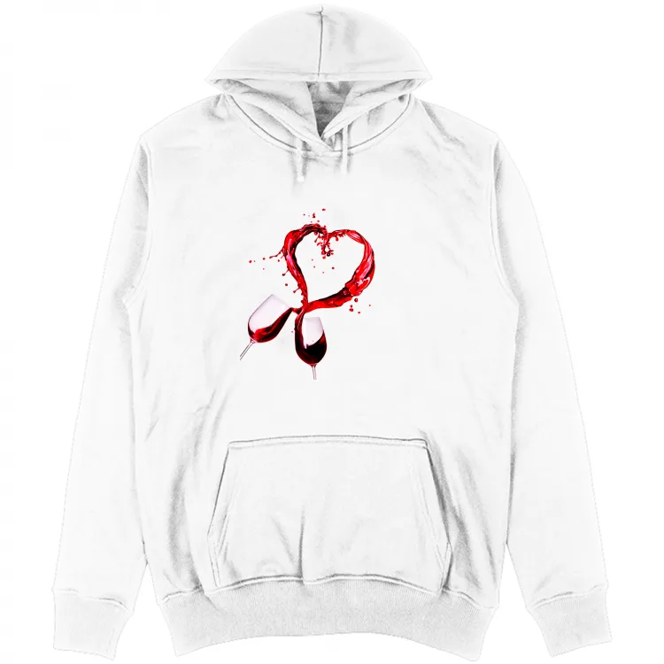 vino rosso cuore caldo