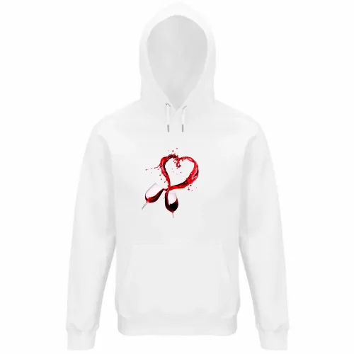Felpa Organica Unisex Cappuccio