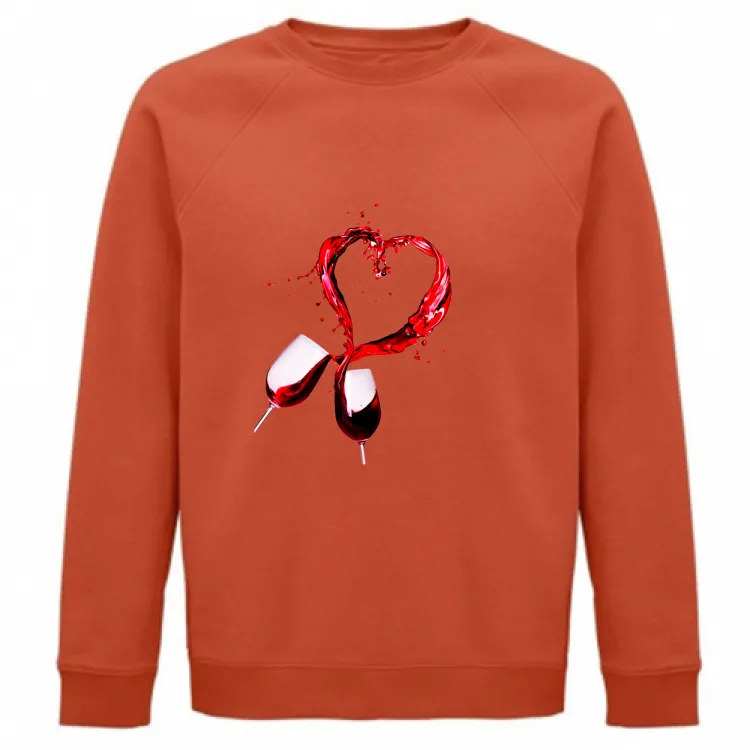 vino rosso cuore caldo
