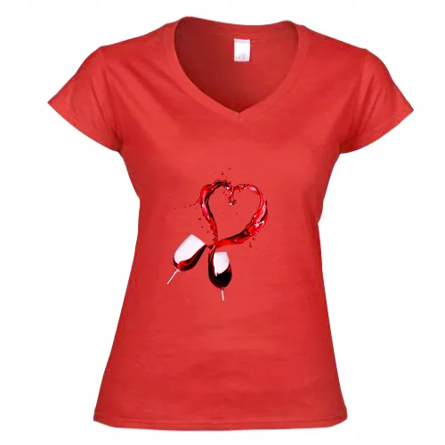 T-Shirt Donna Scollo V