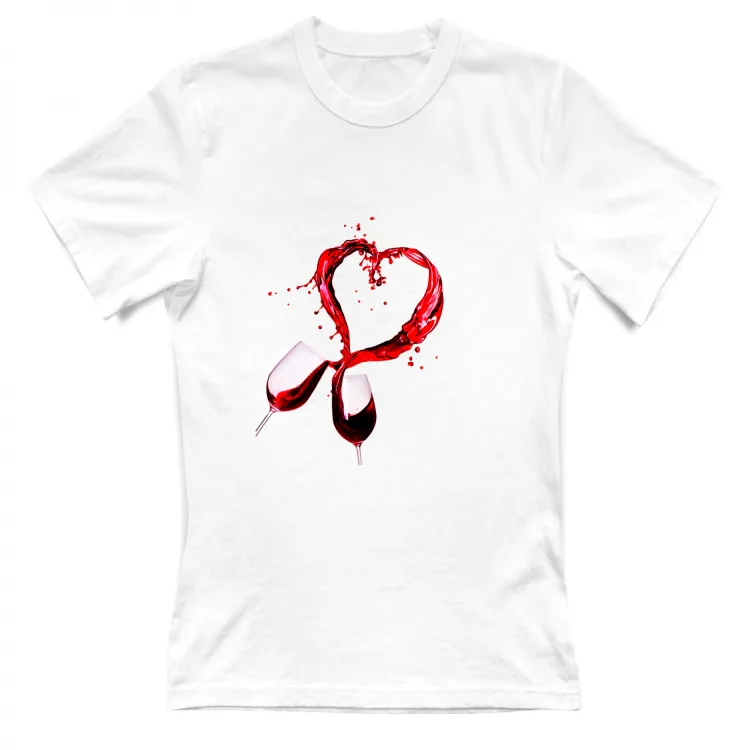 vino rosso cuore caldo