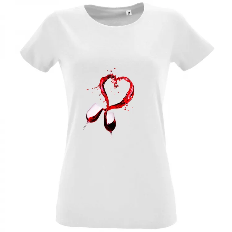 vino rosso cuore caldo