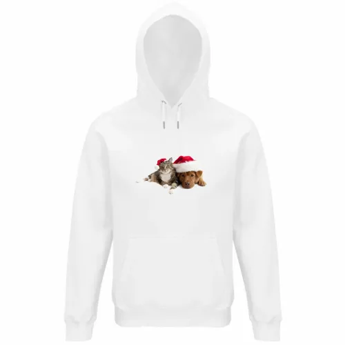 Felpa Organica Unisex Cappuccio