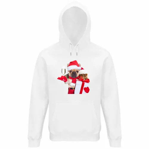 Felpa Organica Unisex Cappuccio