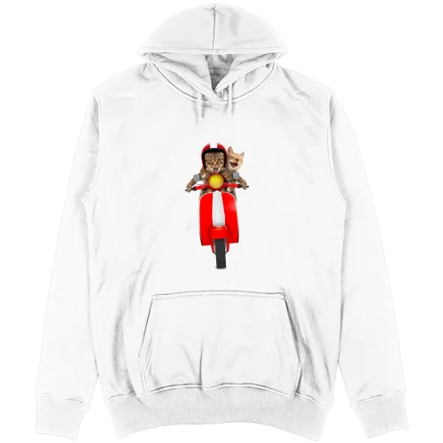Felpa Unisex con Cappuccio
