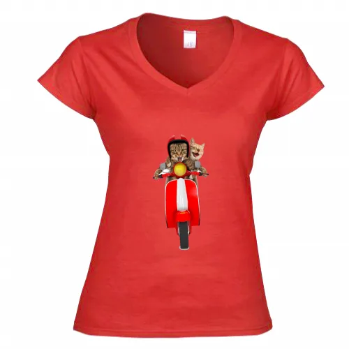 T-Shirt Donna Scollo V