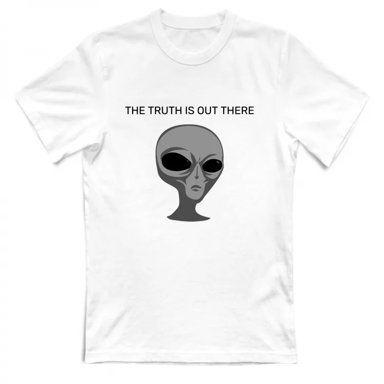 T-shirt Unisex - Alieno grigio 3