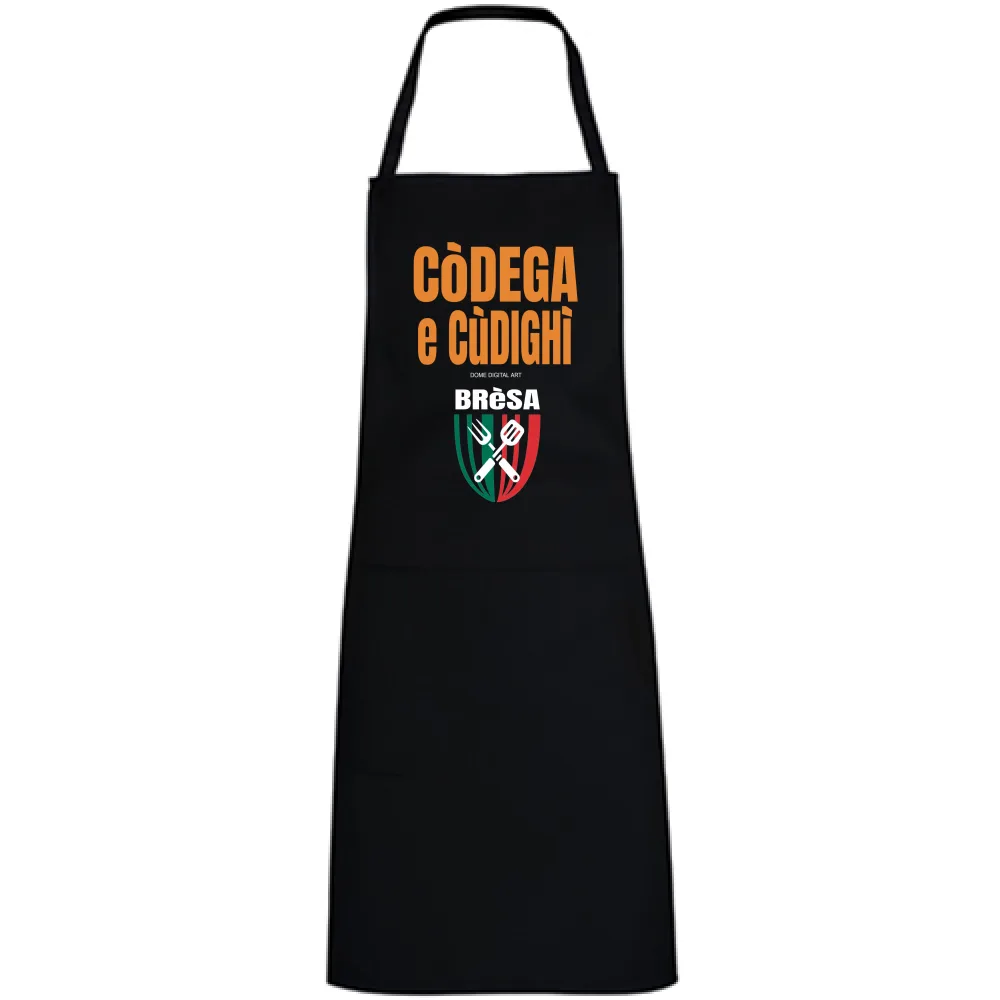 Dialetto Bresciano Grembiule codega cudughi  1