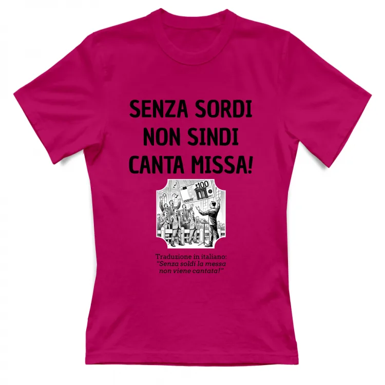 Senza sordi non sindi canta missa