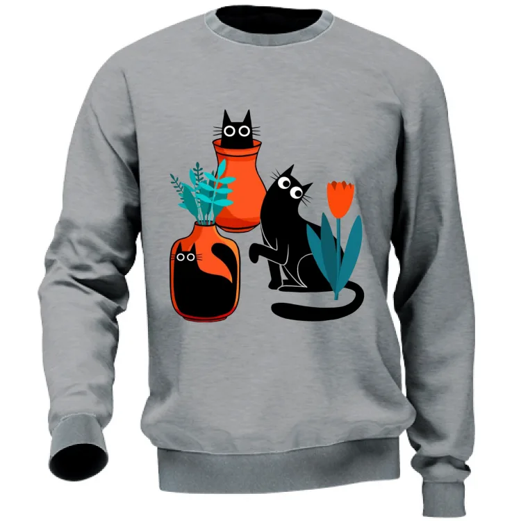 felpa (unisex) "cats"