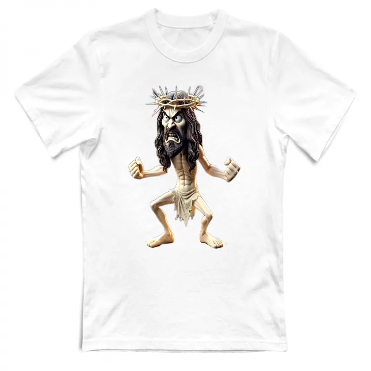 Jesus is not happy