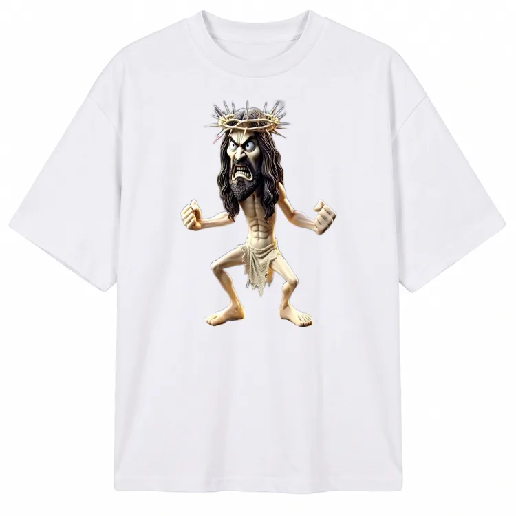 Jesus is not happy