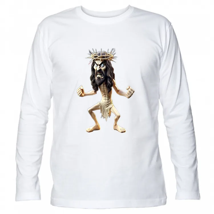 Jesus is not happy