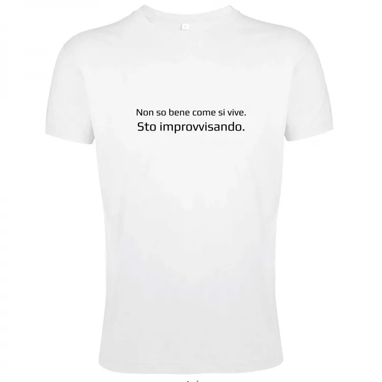 T-shirt Uomo - Improvvisare