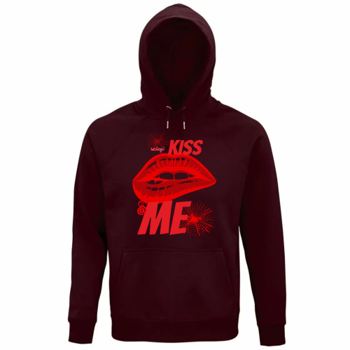 Felpa Organica Unisex Cappuccio