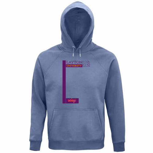 Felpa Organica Unisex Cappuccio