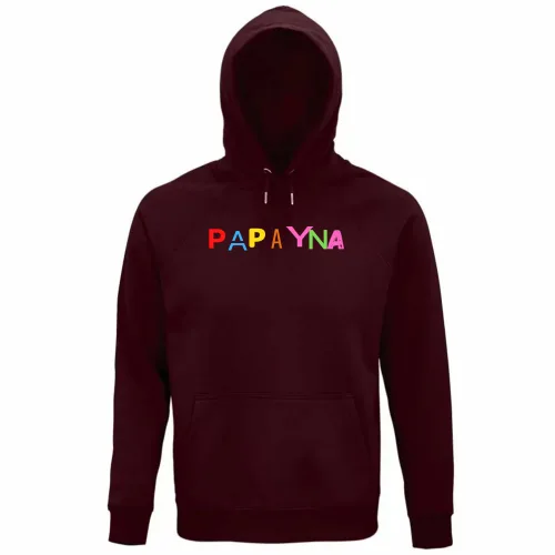Felpa Organica Unisex Cappuccio