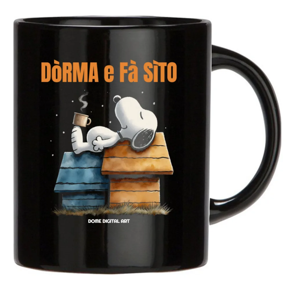Tazza Dialetto Bresciano Dorma e fa sito 1