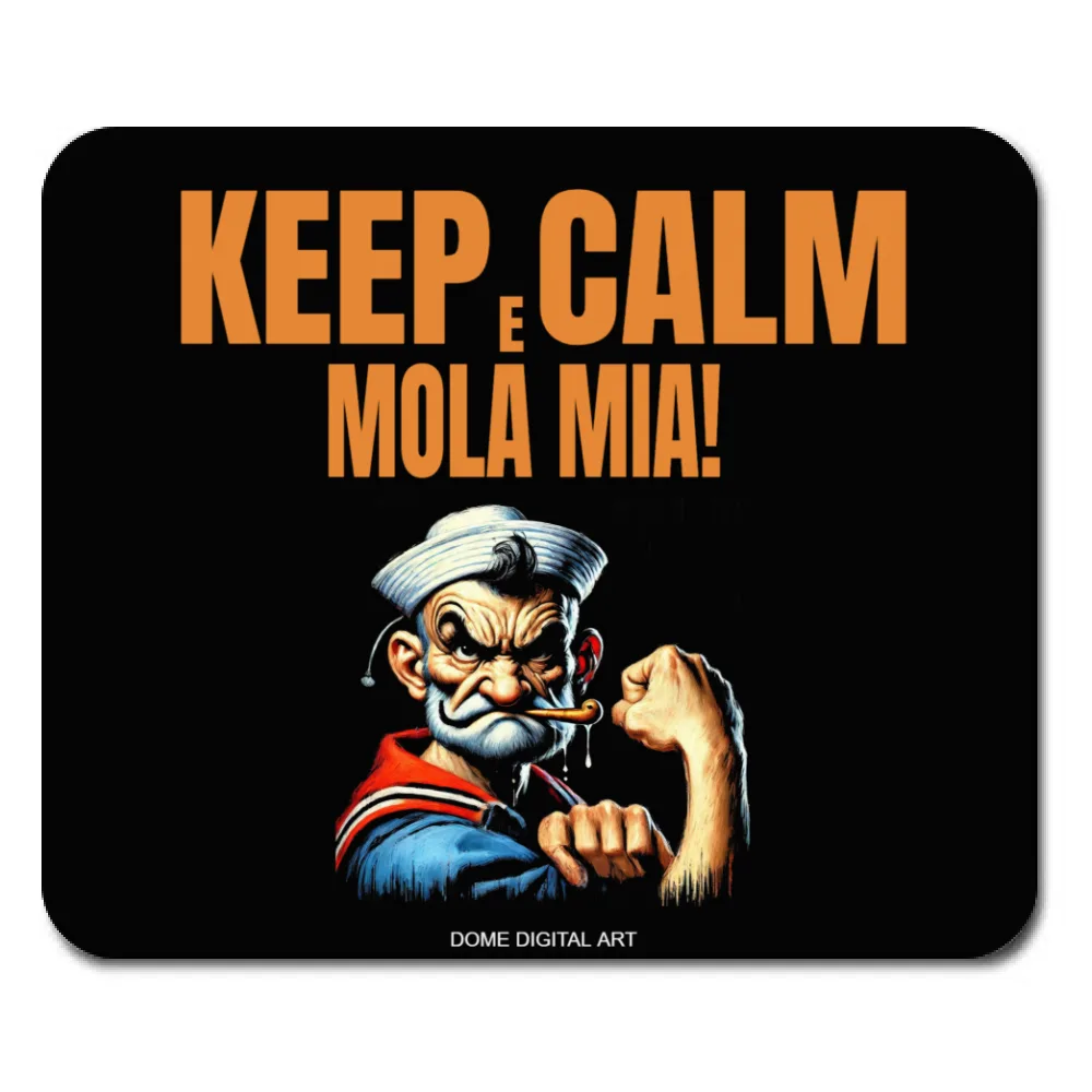 Mousepad keep calm mola mia popeye 1
