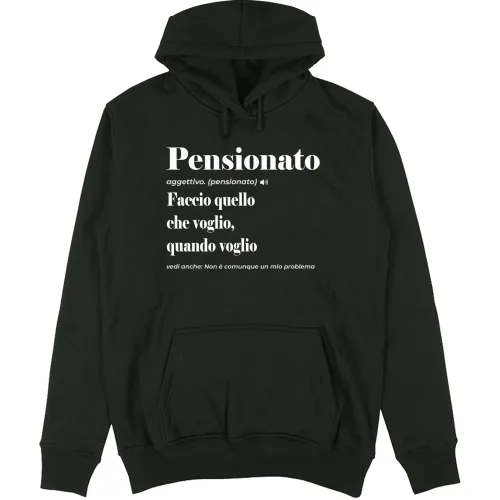 Felpa Unisex con Cappuccio