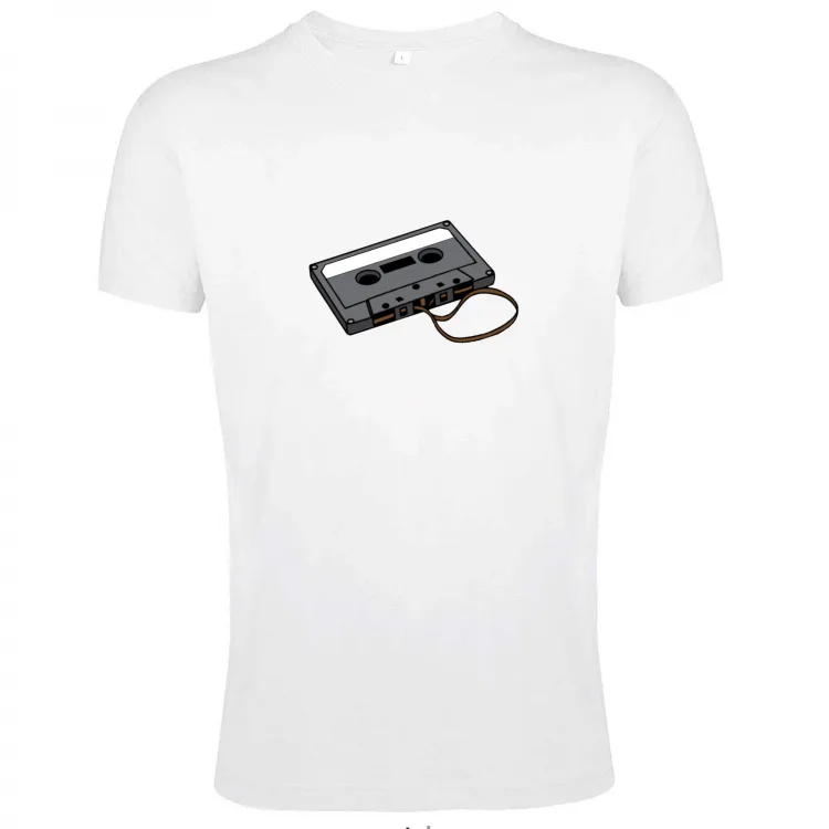 T-shirt Uomo - Audiocassetta