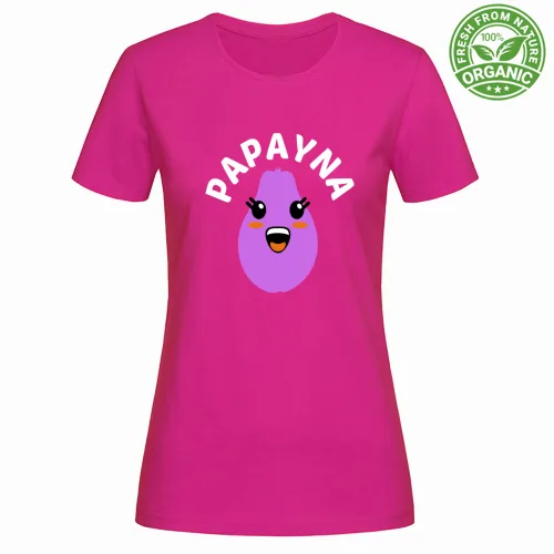 T-shirt Happy PAPAYNA woman organica