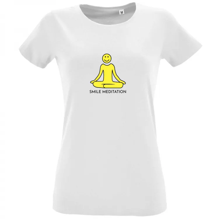 T-shirt Donna - Smile Meditation