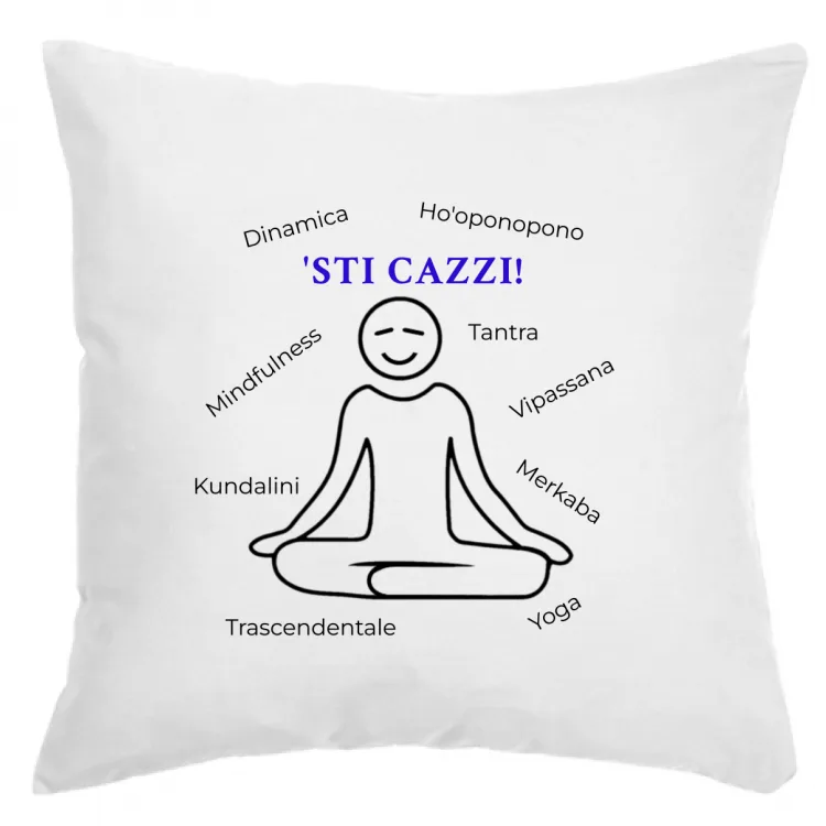 Cuscino - Meditazione sti cazzi!