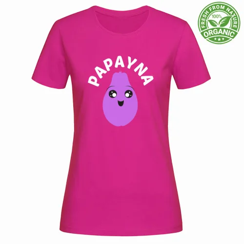 T-shirt Beautiful PAPAYNA woman organica