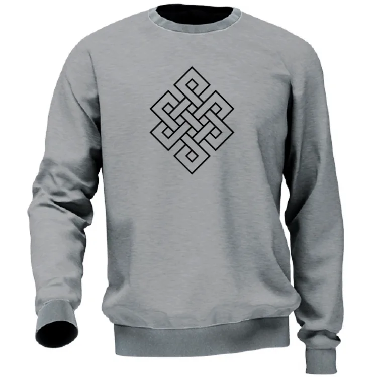 Sweatshirt Unisex - Nodo infinito buddista