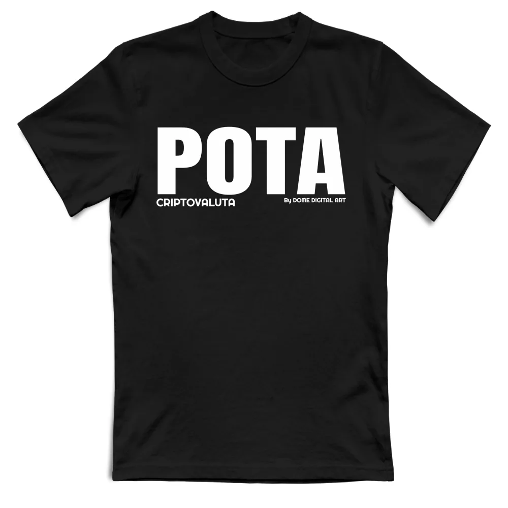 T-shirt POTA Criptovaluta Meme Coin 1