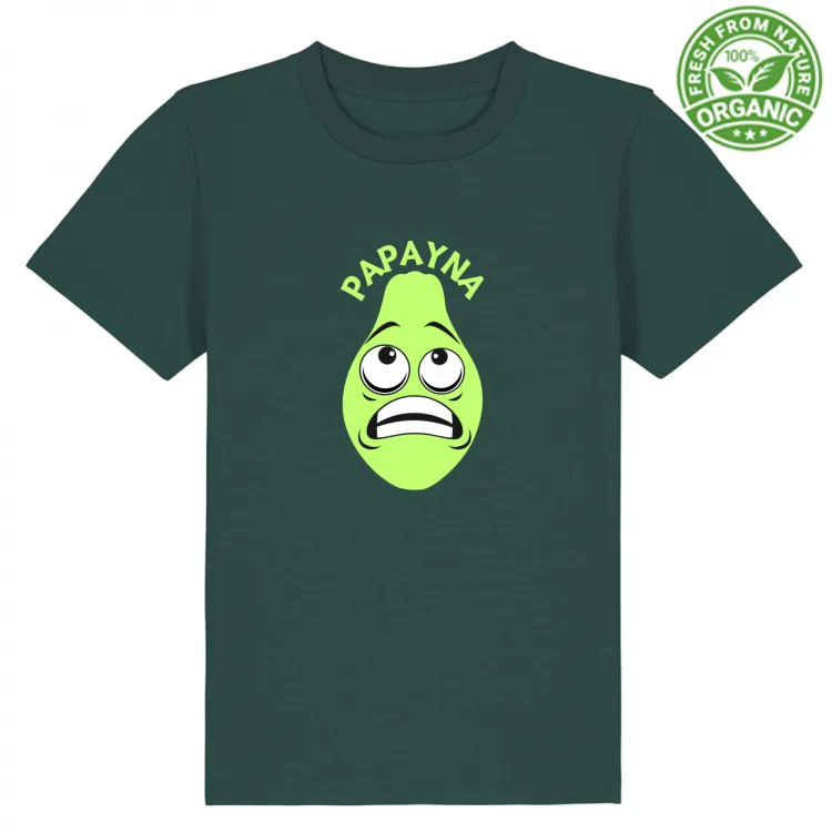 T-shirt Scared PAPAYNA baby organica