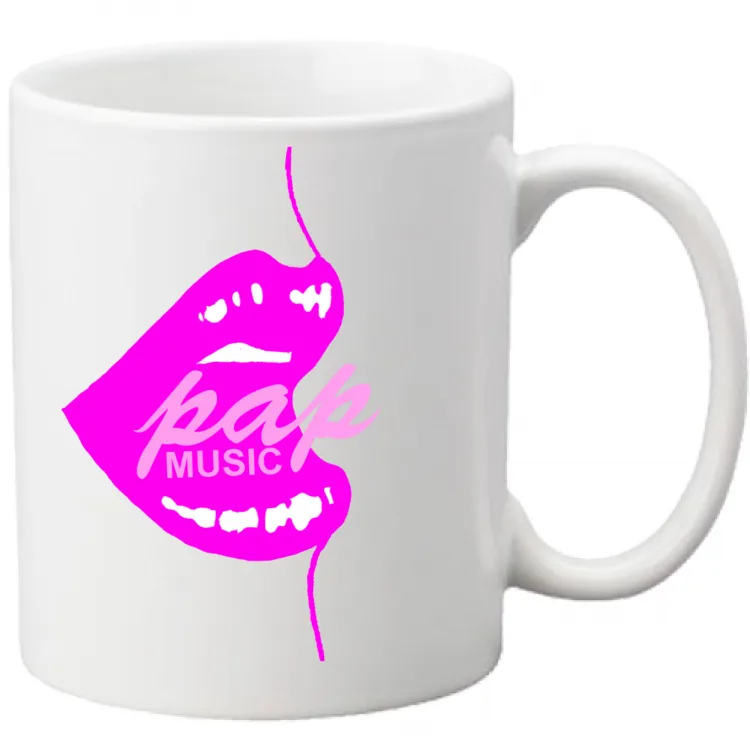 PAPmusic Tazza Baciami Ba Labbra