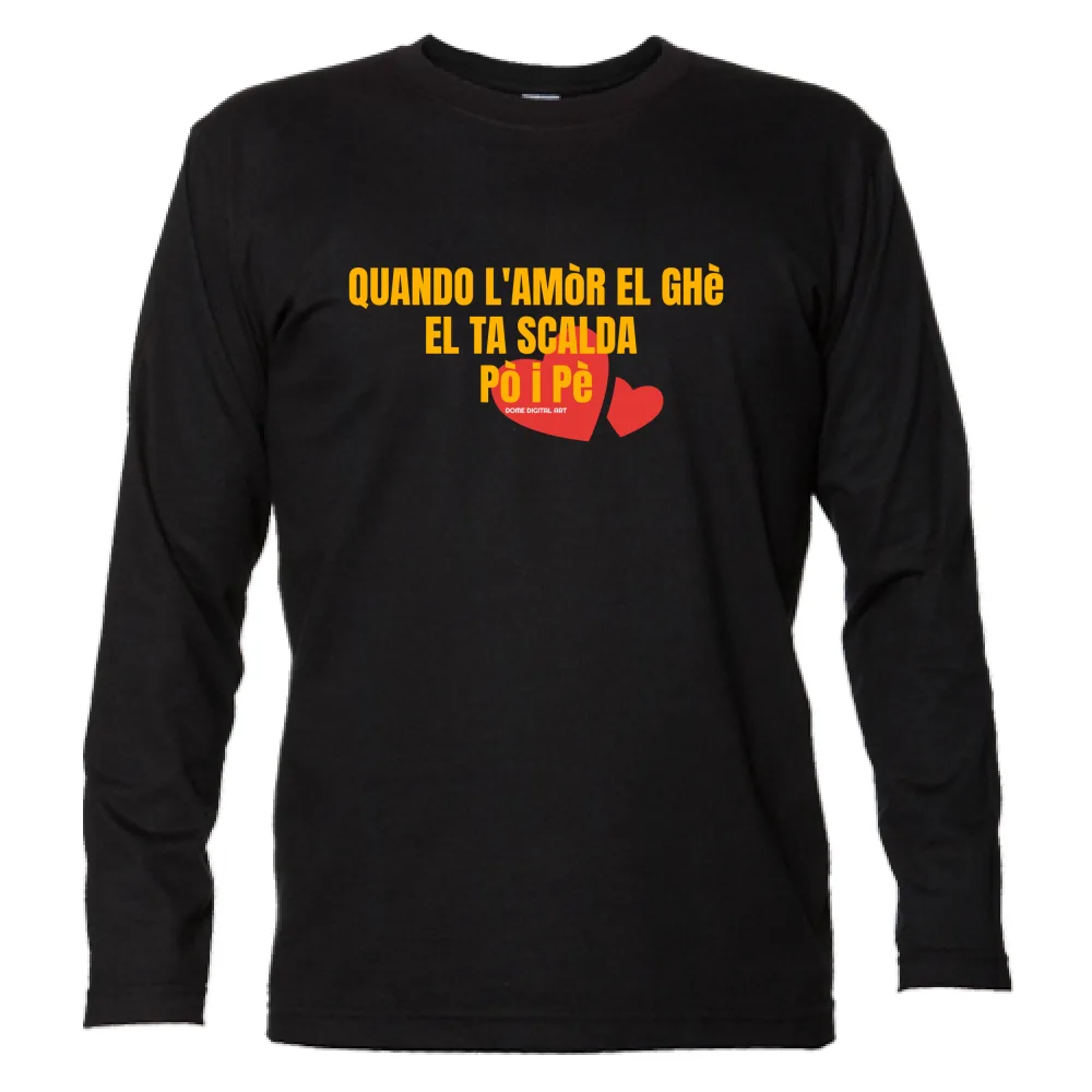 Pigiama Maglia Dialetto Bresciano San Valentino 14