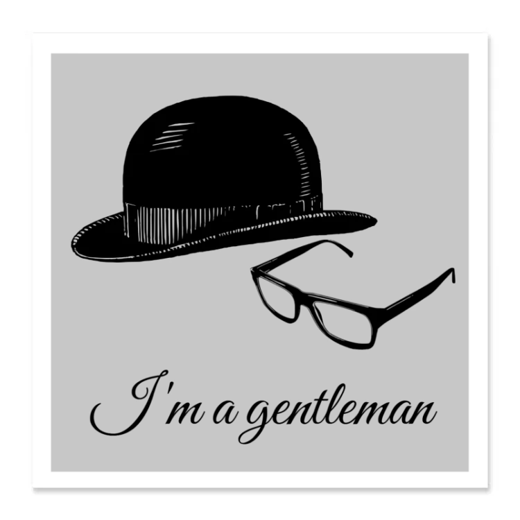 Sticker - Gentleman