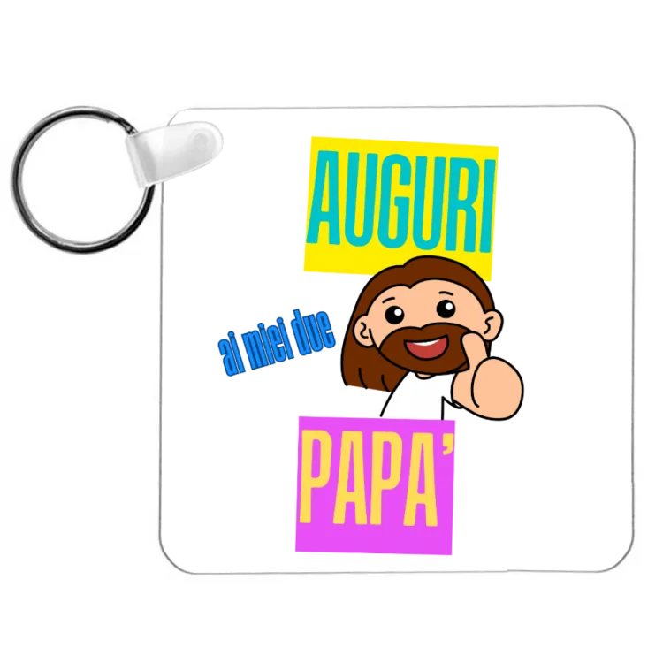 Portachiavi Due papà