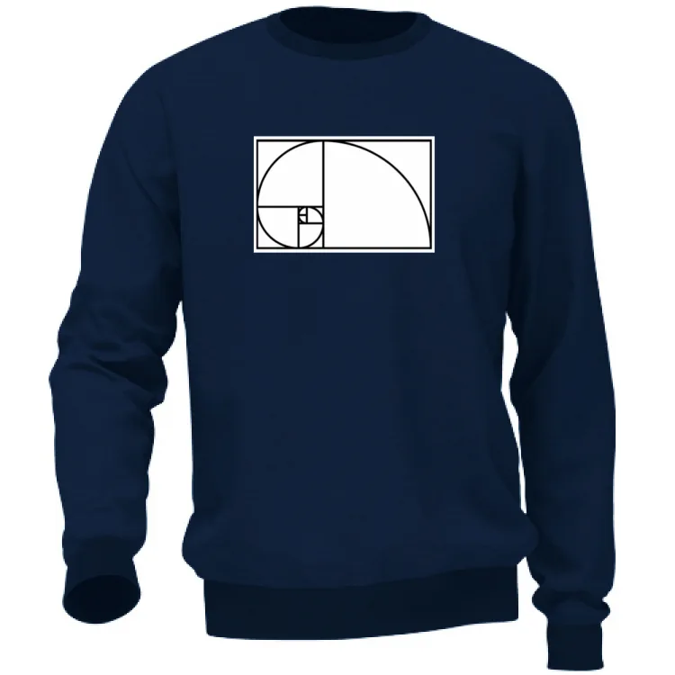 Sweatshirt Unisex - Spirale di Fibonacci